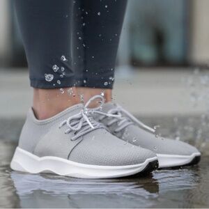 Vessi everyday waterproof grey sneaker size 7